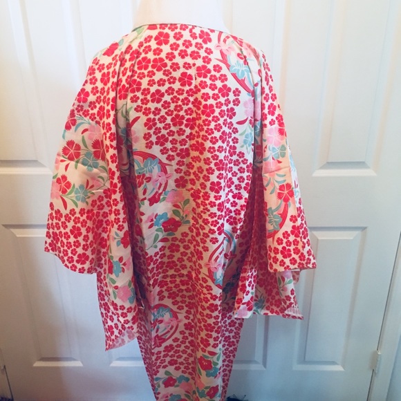 Other - Vintage Japanese Silk Ladies Nagajuban / Kimono OS